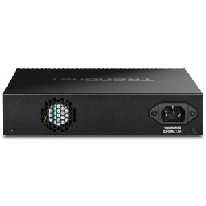 TRENDnet TL2-F7120 12-Port 10G Layer 2 Managed SFP+ Switch, 4 SFP+ slots, smart fan, rack mountable